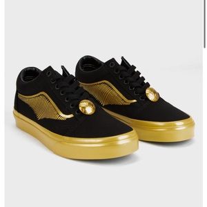 VANS x Harry Potter Golden Snitch Old Skool Womens Shoes